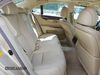 2007 Lexus LS 460 with VIN JTHBL46F775047802, listed as a Copart auction lot 56669525 with 181,584 mi miles and Salvage title. Bid and sale history available at DreamBid. Image 10.