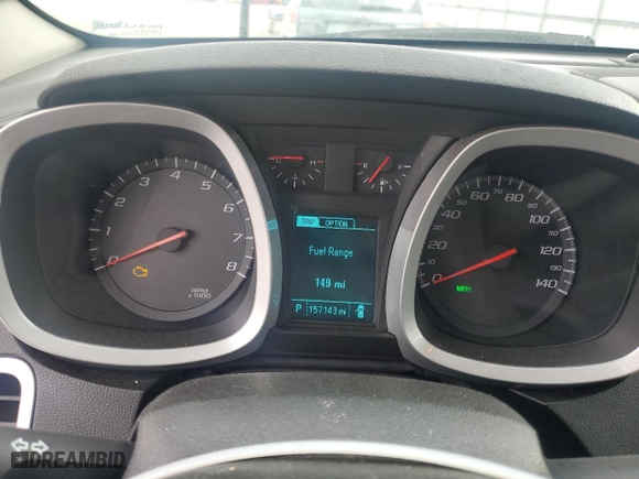 2014 Chevrolet Equinox LT with VIN 2GNALBEKXE6329795, listed as a Copart auction lot 54160055 with 157,143 mi miles and Clean Title. Bid and sale history available at carsss.com. Image 9.