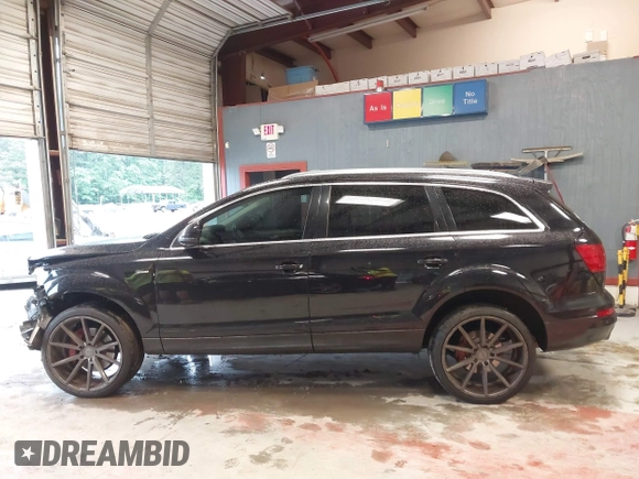 2014 Audi Q7 Premium Plus with VIN WA1LGAFE7ED003294, listed as a IAAI auction lot 42318454 with 113,719 mi miles and . Bid and sale history available at DreamBid. Image 15.