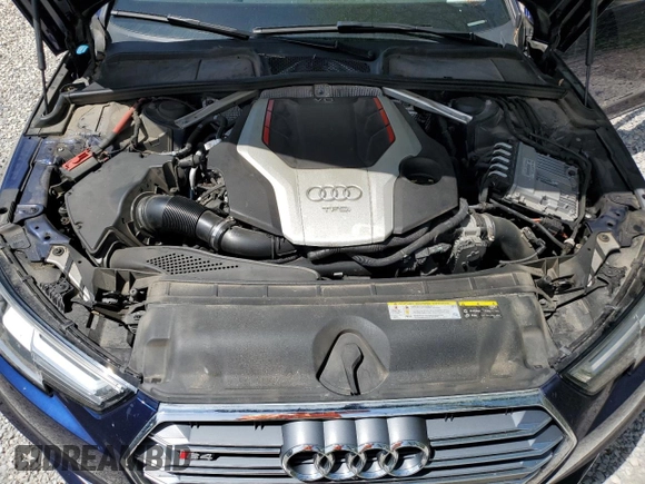 2018 Audi S4 Prestige with VIN WAUC4AF42JA013424, listed as a Copart auction lot 53519874 with 71,448 mi miles. Bid and sale history available at carsss.com. Image 11.