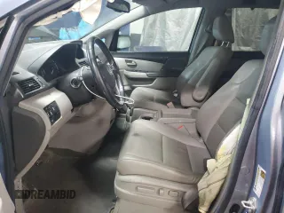 2013 Honda Odyssey EX-L with VIN 5FNRL5H64DB080141, listed as a Copart auction lot 49553235 with 128,358 mi miles and Salvage Title. Bid and sale history available at carsss.com. Image 7.