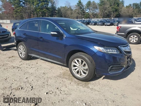 2017 Acura RDX Technology with VIN 5J8TB4H50HL000526, listed as a Copart auction lot 54510625 with 105,929 mi miles and Salvage Title. Bid and sale history available at DreamBid. Image 4.