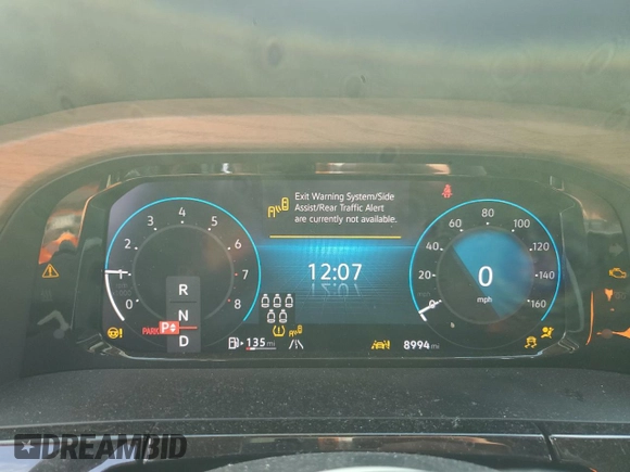 2024 Volkswagen Atlas SE z VIN 1V2JR2CA5RC597456, wystawiony jako Copart lot #57634905 z przebiegiem 8 994 mil mil oraz Szkoda całkowita • Salvage title. Historia ofert i sprzedaży dostępna na DreamBid. Obrazek 9.