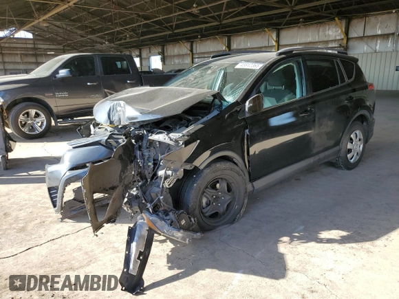 2018 Toyota RAV4 LE with VIN 2T3ZFREV0JW465017, listed as a Copart auction lot 45812365 with 175,237 mi miles and Salvage Title. Bid and sale history available at carsss.com. Image 1.