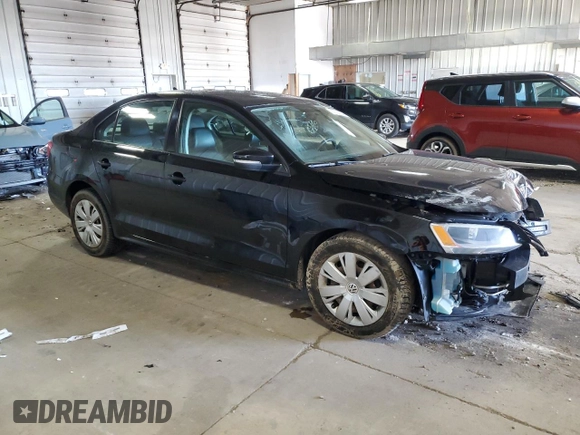 2014 Volkswagen Jetta Sedan SE w/Connectivity with VIN 3VWD07AJ9EM397338, listed as a Copart auction lot 87020844 with 140,178 mi miles and Non Repairable. Bid and sale history available at carsss.com. Image 4.