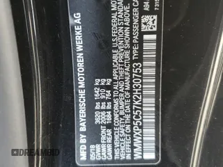 2019 MINI Hardtop Cooper with VIN WMWXP5C57K2H30753, listed as a Copart auction lot 57347275 with 98,063 mi miles and Salvage title. Bid and sale history available at DreamBid. Image 13.