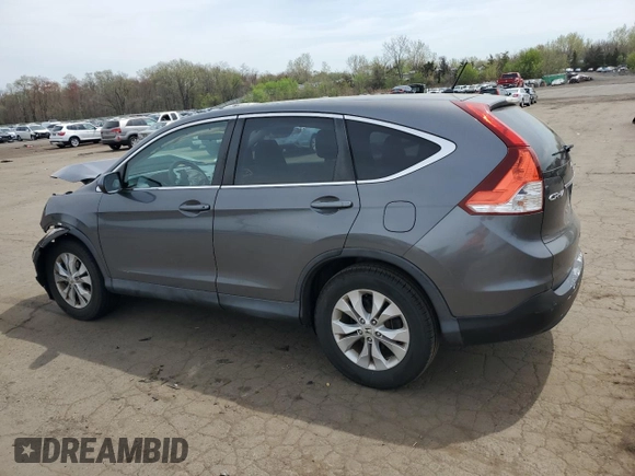 2014 Honda CR-V EX with VIN 2HKRM4H57EH659528, listed as a Copart auction lot 54573585 with 55,872 mi miles and Salvage Title. Bid and sale history available at carsss.com. Image 2.