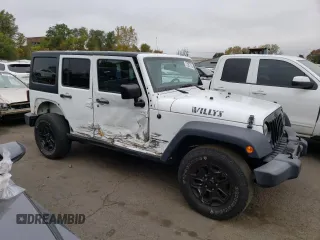 2018 Jeep Wrangler JK Unlimited Sport S with VIN 1C4BJWDG9JL825714, listed as a Copart auction lot 73287794 with 103,643 mi miles and Salvage Title. Bid and sale history available at carsss.com. Image 4.
