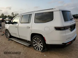 2023 Jeep Grand Wagoneer with VIN 1C4SJVEJ0PS545778, listed as a Copart auction lot 78696014 with 27,771 mi miles and Salvage title. Bid and sale history available at DreamBid. Image 2.