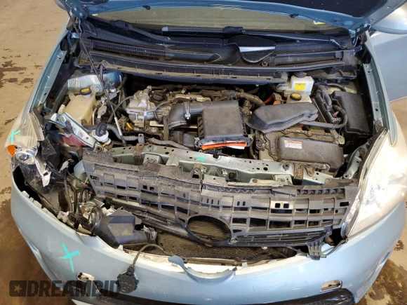 2014 Toyota Prius Four z VIN JTDKN3DU8E1756024, wystawiony jako Copart lot #51063645 z przebiegiem 139 959 mil mil oraz Szkoda całkowita • Salvage title. Historia ofert i sprzedaży dostępna na DreamBid. Obrazek 11.