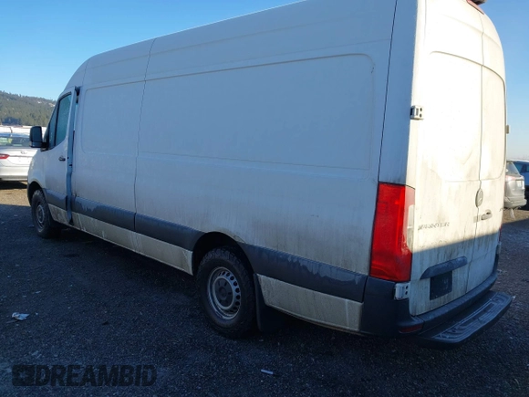 2020 Mercedes-Benz Sprinter Cargo with VIN W1W4ECHY0LP307649, listed as a IAAI auction lot 41430640 with Not Provided miles and . Bid and sale history available at carsss.com. Image 3.
