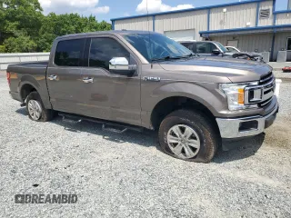2018 Ford F-150 XL with VIN 1FTEW1EP1JFD62482, listed as a Copart auction lot 56378635 with 56,017 mi miles and Salvage title. Bid and sale history available at DreamBid. Image 4.