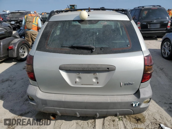 2003 Pontiac Vibe with VIN 5Y2SL628X3Z470056, listed as a Copart auction lot 76458874 with 0 mi miles and Clean Title. Bid and sale history available at carsss.com. Image 6.