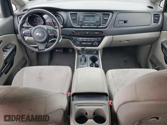 2017 Kia Sedona LX with VIN KNDMB5C16H6218630, listed as a Copart auction lot 54375925 with 159,352 mi miles and Clean Title. Bid and sale history available at carsss.com. Image 8.
