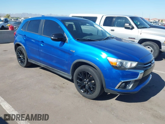 2019 Mitsubishi Outlander ES with VIN JA4AP3AU8KU025396, listed as a IAAI auction lot 42095905 with 98,521 mi miles and . Bid and sale history available at DreamBid. Image 1.