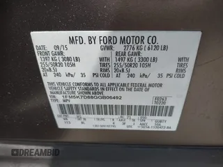 2016 Ford Explorer XLT with VIN 1FM5K7D88GGB06492, listed as a IAAI auction lot 41955740 with 1 mi miles. Bid and sale history available at carsss.com. Image 9.