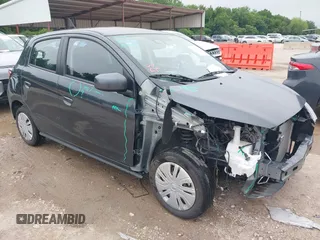 2024 Mitsubishi Mirage ES z VIN ML32AUHJ7RH032259, wystawiony jako IAAI lot #42431427 z przebiegiem 8 096 mil mil oraz . Historia ofert i sprzedaży dostępna na DreamBid. Obrazek 1.