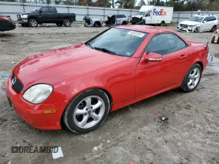 2003 Mercedes-Benz SLK-Class 3.2L with VIN WDBKK65F23F285707, listed as a Copart auction lot 45832504 with 29,743 mi miles and Clean Title. Bid and sale history available at carsss.com. Image 1.