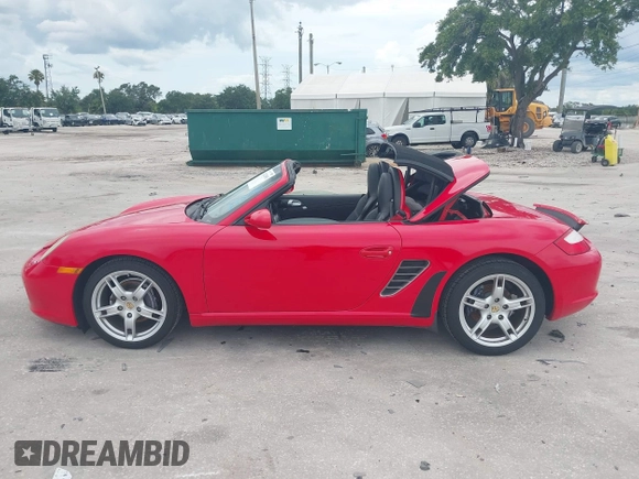 2006 Porsche Boxster with VIN WP0CA29866U712142, listed as a IAAI auction lot 42423093 with 57,057 mi miles and . Bid and sale history available at DreamBid. Image 14.