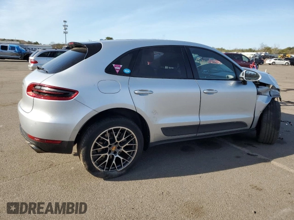 2016 Porsche Macan S with VIN WP1AB2A50GLB50475, listed as a Copart auction lot 52683665 with Not Provided miles and Salvage Title. Bid and sale history available at DreamBid. Image 3.
