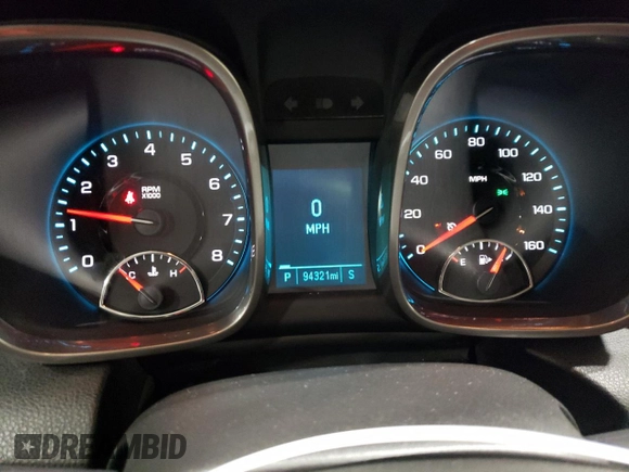 2013 Chevrolet Malibu LS with VIN 1G11B5SA7DF354840, listed as a Copart auction lot 55428395 with 94,321 mi miles and Salvage Title. Bid and sale history available at DreamBid. Image 9.