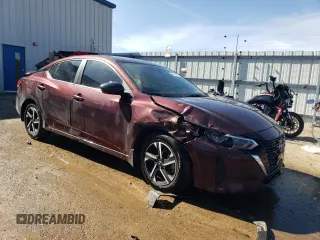 2024 Nissan Sentra SV with VIN 3N1AB8CV7RY304999, listed as a Copart auction lot 47881475 with 39,071 mi miles and Salvage Title. Bid and sale history available at DreamBid. Image 4.
