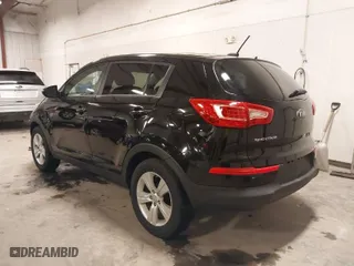 2013 Kia Sportage LX with VIN KNDPB3A22D7441703, listed as a IAAI auction lot 41420552 with 176,619 mi miles. Bid and sale history available at carsss.com. Image 3.