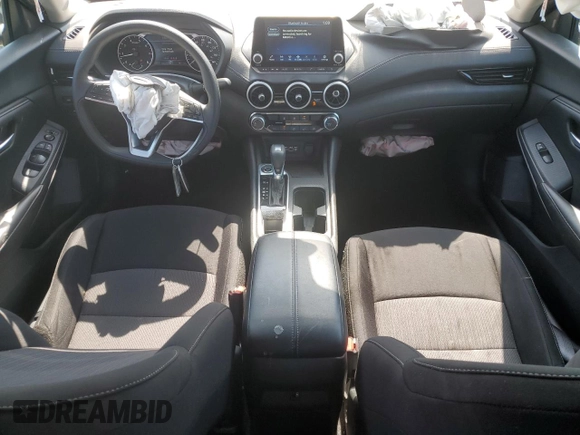 2024 Nissan Sentra SV with VIN 3N1AB8CVXRY283744, listed as a Copart auction lot 58761425 with 22,055 mi miles and Salvage title. Bid and sale history available at DreamBid. Image 8.
