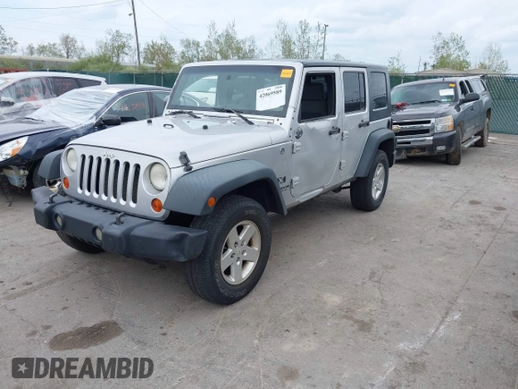2008 Jeep Wrangler Unlimited X with VIN 1J4GA39108L510829, listed as a IAAI auction lot 42069589 with 108,696 mi miles and . Bid and sale history available at DreamBid. Image 18.