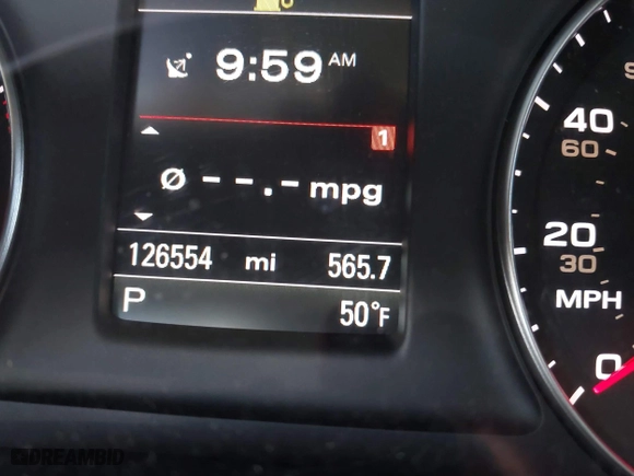 2016 Audi Q3 Premium Plus with VIN WA1EFCFS1GR011801, listed as a IAAI auction lot 41691273 with 126,554 mi miles. Bid and sale history available at carsss.com. Image 15.