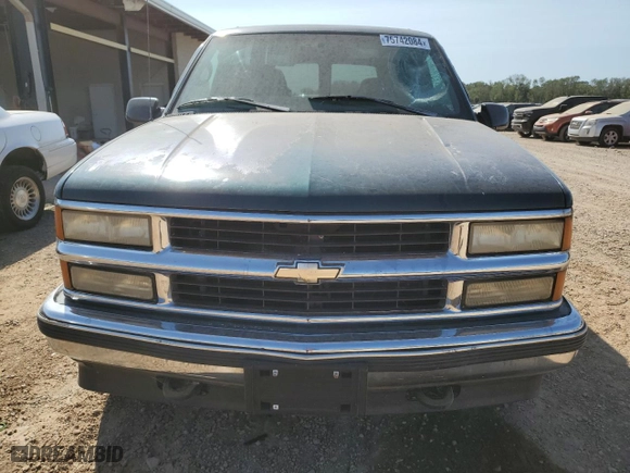 1998 Chevrolet Tahoe with VIN 1GNEK13R2WJ347601, listed as a Copart auction lot 75742084 with 202,287 mi miles and Salvage Title. Bid and sale history available at carsss.com. Image 5.