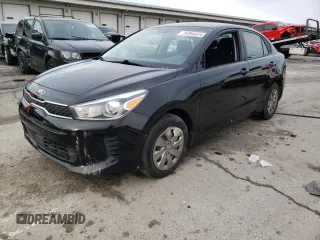 2020 Kia Rio LX with VIN 3KPA24AD6LE279814, listed as a Copart auction lot 84966624 with 61,550 mi miles and Salvage Title. Bid and sale history available at carsss.com. Image 1.