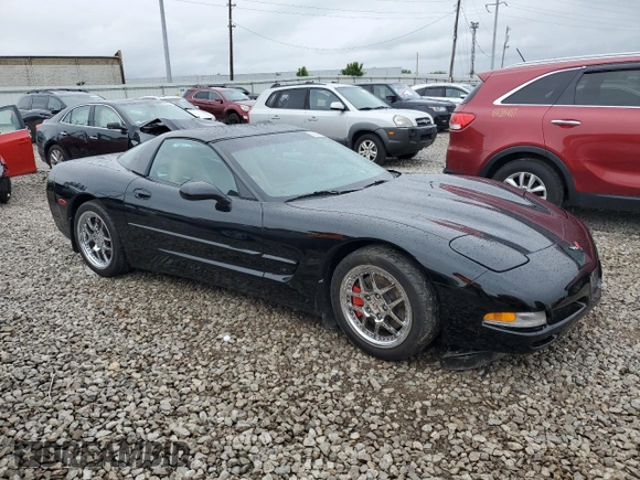 1999 Chevrolet Corvette with VIN 1G1YY22G7X5112351, listed as a Copart auction lot 56522055 with 64,573 mi miles and Salvage title. Bid and sale history available at DreamBid. Image 4.