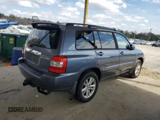 2007 Toyota Highlander Hybrid with VIN JTEGW21A970020625, listed as a Copart auction lot 47255015 with 221,426 mi miles and Clean Title. Bid and sale history available at carsss.com. Image 3.