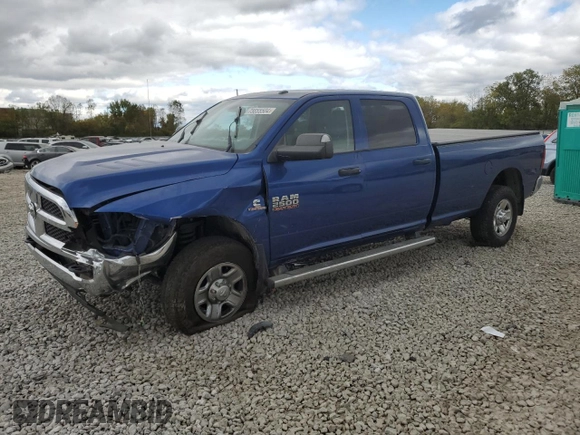 2015 Ram 2500 Tradesman with VIN 3C6UR5HL9FG501189, listed as a Copart auction lot 75855504 with 90,900 mi miles and Salvage title. Bid and sale history available at DreamBid. Image 1.