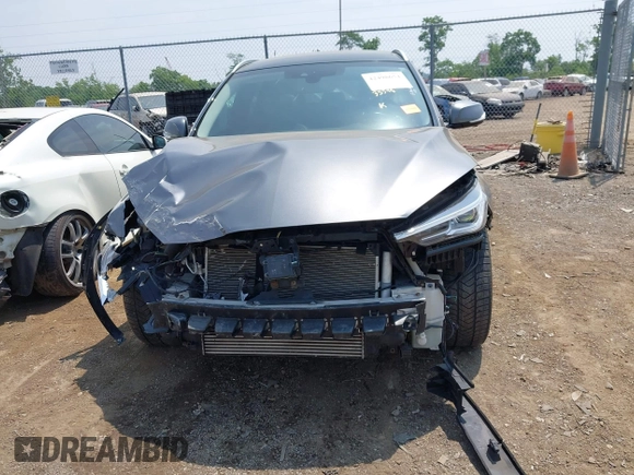 2019 Infiniti QX50 Luxe with VIN 3PCAJ5M38KF147982, listed as a IAAI auction lot 42498654 with 57,210 mi miles and . Bid and sale history available at DreamBid. Image 13.