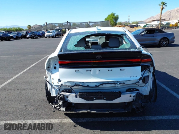 2023 Toyota Prius LE with VIN JTDACAAU7P3013923, listed as a IAAI auction lot 42600973 with 33,958 mi miles and . Bid and sale history available at DreamBid. Image 16.