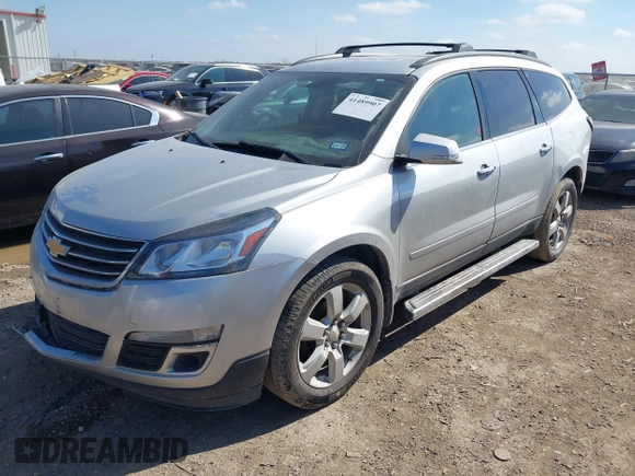 2016 Chevrolet Traverse LT with VIN 1GNKRGKD3GJ176589, listed as a IAAI auction lot 41489907 with 195,141 mi miles. Bid and sale history available at carsss.com. Image 17.