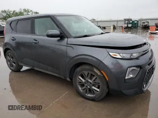 2022 Kia Soul EX with VIN KNDJ33AU7N7826597, listed as a Copart auction lot 50163745 with 39,044 mi miles and Salvage Title. Bid and sale history available at carsss.com. Image 4.