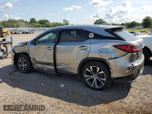 2021 Lexus RX 450h with VIN 2T2HGMDA6MC066035, listed as a Copart auction lot 65873235 with 51,949 mi miles and Salvage title. Bid and sale history available at DreamBid. Image 2.