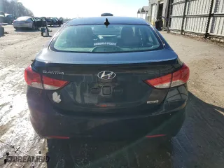 2012 Hyundai Elantra GLS with VIN KMHDH4AE4CU185819, listed as a Copart auction lot 43627765 with 127,673 mi miles and Salvage Title. Bid and sale history available at carsss.com. Image 6.