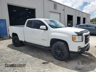 2022 GMC Canyon 2WD SLE with VIN 1GTH5CEA1N1322736, listed as a Copart auction lot 68980024 with 16,164 mi miles and Salvage Title. Bid and sale history available at carsss.com. Image 4.