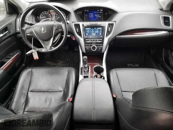 2017 Acura TLX w/Technology Pkg with VIN 19UUB1F58HA009864, listed as a Copart auction lot 88656605 with 96,309 mi miles and Salvage Title. Bid and sale history available at carsss.com. Image 8.