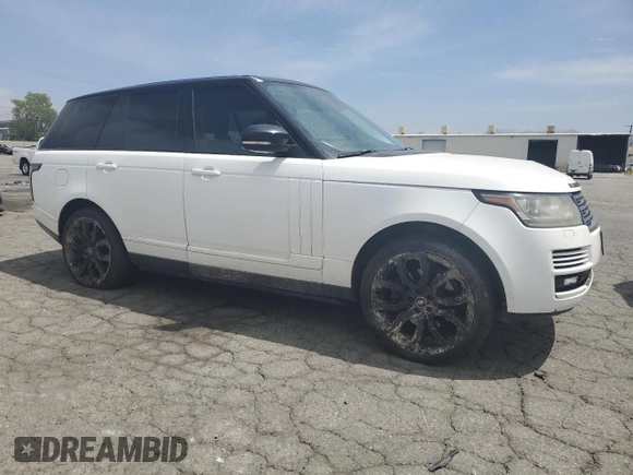 2014 Land Rover Range Rover HSE z VIN SALGS2WF3EA176079, wystawiony jako Copart lot #54985595 z przebiegiem 108 955 mil mil oraz Szkoda całkowita • Salvage title. Historia ofert i sprzedaży dostępna na DreamBid. Obrazek 4.