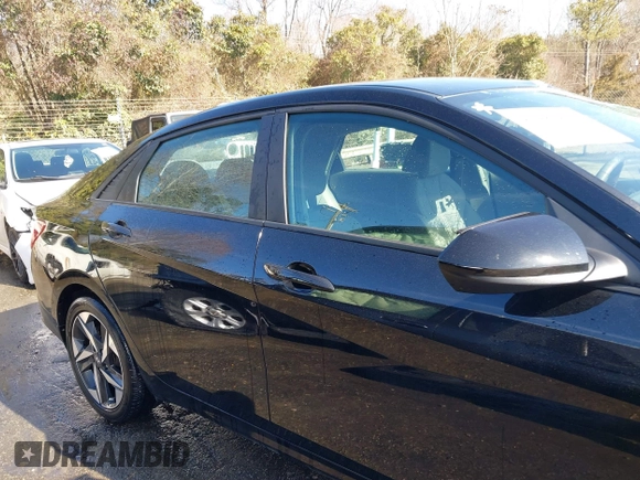 2023 Hyundai Elantra SEL with VIN KMHLS4AG7PU572241, listed as a IAAI auction lot 41489854 with 34,327 mi miles and . Bid and sale history available at DreamBid. Image 13.