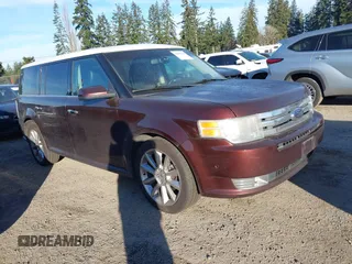 2010 Ford Flex SEL w/Ecoboost with VIN 2FMHK6CT6ABA00067, listed as a IAAI auction lot 41698299 with 158,943 mi miles. Bid and sale history available at carsss.com. Image 1.