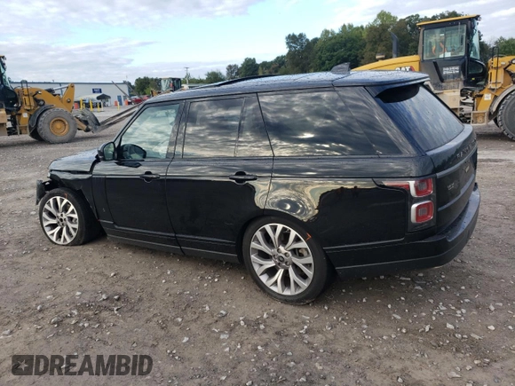 2018 Land Rover Range Rover with VIN SALGR2RV7JA399024, listed as a Copart auction lot 74203374 with 66,438 mi miles and Clean title. Bid and sale history available at DreamBid. Image 2.