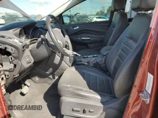 2014 Ford Escape Titanium with VIN 1FMCU9J94EUA22162, listed as a Copart auction lot 47311545 with 132,201 mi miles and Salvage Title. Bid and sale history available at DreamBid. Image 7.