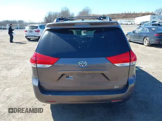 2013 Toyota Sienna XLE with VIN 5TDDK3DC6DS067612, listed as a IAAI auction lot 41756287 with 142,707 mi miles and . Bid and sale history available at DreamBid. Image 16.