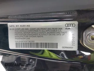 2023 Audi RS e-tron GT z VIN WAUBHBFWXP7903361, wystawiony jako IAAI lot #40585681 z przebiegiem 16 816 mil mil oraz . Historia ofert i sprzedaży dostępna na DreamBid. Obrazek 8.